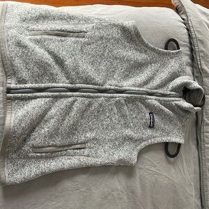 Grey Patagonia Better Sweater vest - like new - size small